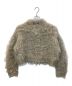 CLANE (クラネ) SHAGGY SHORT KNIT CARDIGAN ベージュ サイズ:1：20000円