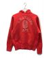 A BATHING APE（アベイシングエイプ）の古着「college logo sweat pullover parka」｜レッド