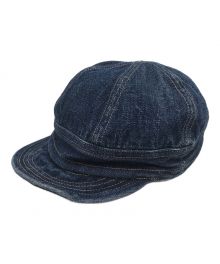 one piece of rock（ワンピースオブロック）の古着「DENIM CAP SHINER」｜インディゴ