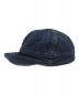 one piece of rock (ワンピースオブロック) DENIM CAP SHINER インディゴ：10000円