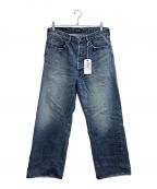 J.S HOMESTEADジャーナルスタンダード ホームステッド）の古着「AGING WASHED DENIM 5P PANTS」｜インディゴ