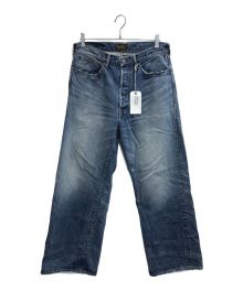 J.S HOMESTEAD（ジャーナルスタンダード ホームステッド）の古着「AGING WASHED DENIM 5P PANTS」｜インディゴ