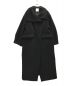 CLANE（クラネ）の古着「UP NECK OVER DOUBLE COAT」｜ブラック