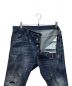 中古・古着 DSQUARED2 (ディースクエアード) SKATER JEANS インディゴ サイズ:48：20000円