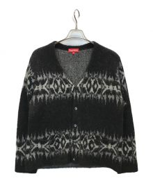 SUPREME（シュプリーム）の古着「Abstract Stripe Cardigan」｜ブラック