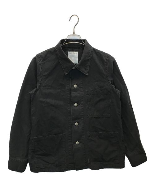 VISVIM（ビズビム）VISVIM (ビズビム) TRAVAIL COVERALL ブラック サイズ:1の古着・服飾アイテム