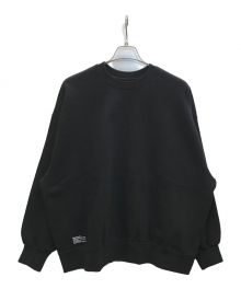 FreshService×AS（フレッシュサービス）の古着「LIGHT OZ CREW NECK SWEAT」｜ブラック