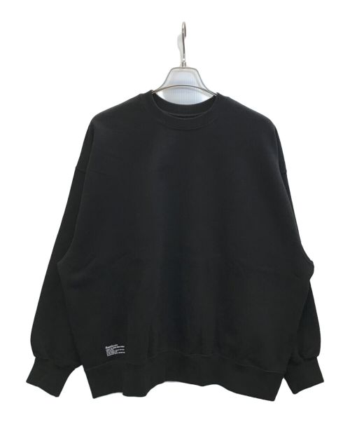 FreshService（フレッシュサービス）FreshService (フレッシュサービス) AS LIGHT OZ CREW NECK SWEAT ブラック サイズ:Lの古着・服飾アイテム