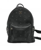 MCMエムシーエム）の古着「Small Stark Side Studs Backpack」｜ブラック