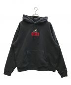 KITH×DISNEYキス×ディズニー）の古着「Cyber Monday Mickey Classic Logo Hoodie」｜ブラック