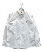 HUMAN MADEヒューマンメイド）の古着「OXFORD BD SHIRT」｜ホワイト