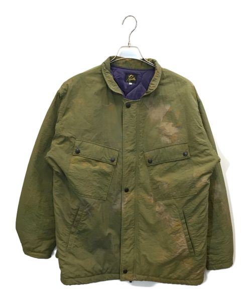 Needles（ニードルズ）Needles (ニードルズ) C.P.JACKET Nylon Tussore / Uneven Dye グリーン サイズ:Sの古着・服飾アイテム