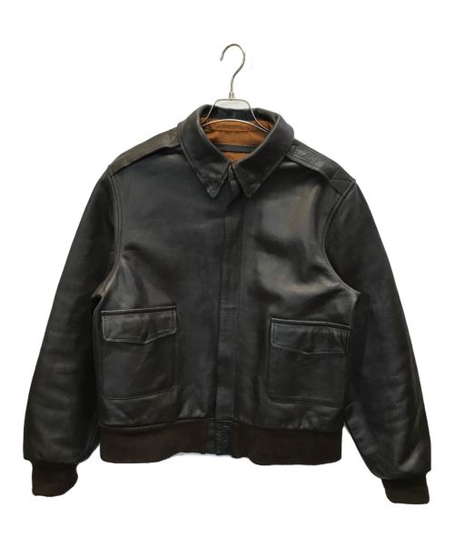 YMCLKY（ワイエムシーエルケーワイ）YMCLKY (ワイエムシーエルケーワイ) TYPE A-2 FLIGHT JACKET ブラウン サイズ:42の古着・服飾アイテム