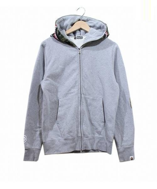 bathing ape zip up hoodie