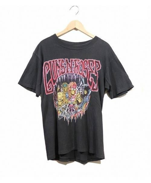 中古 古着通販 Vintage Guns N Roses ヴィンテージ ガンズアンドローゼス 90 Sバンドtシャツ スミクロ サイズ M 92 93東京ツアー Brockumボディ 92年コピーライト有 ブランド 古着通販 トレファク公式 Trefac Fashion