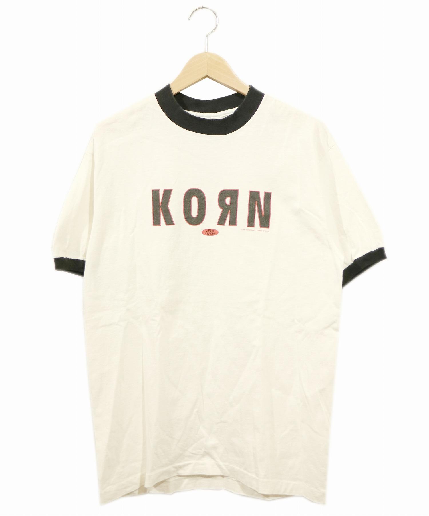 中古 古着通販 Korn コーン 90 Sバンドtシャツ サイズ L 96年life Is Peachy ブランド 古着通販 トレファク公式 Trefac Fashion