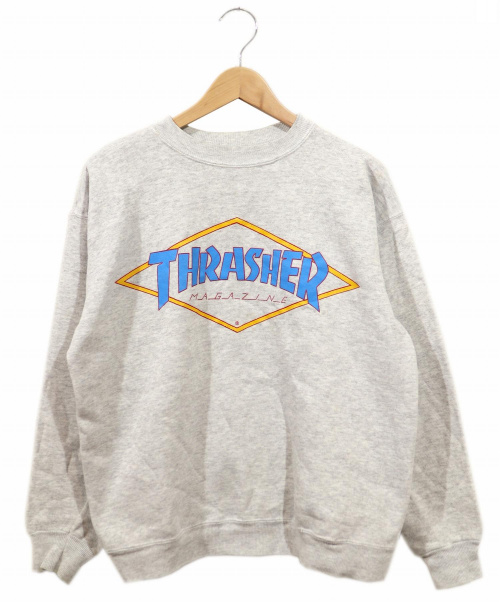 中古 古着通販 Thrasher スラッシャー ダイヤロゴスウェット サイズ M 90s オールドスラッシャーhanesボディ 希少ひし形ロゴ ブランド 古着通販 トレファク公式 Trefac Fashion