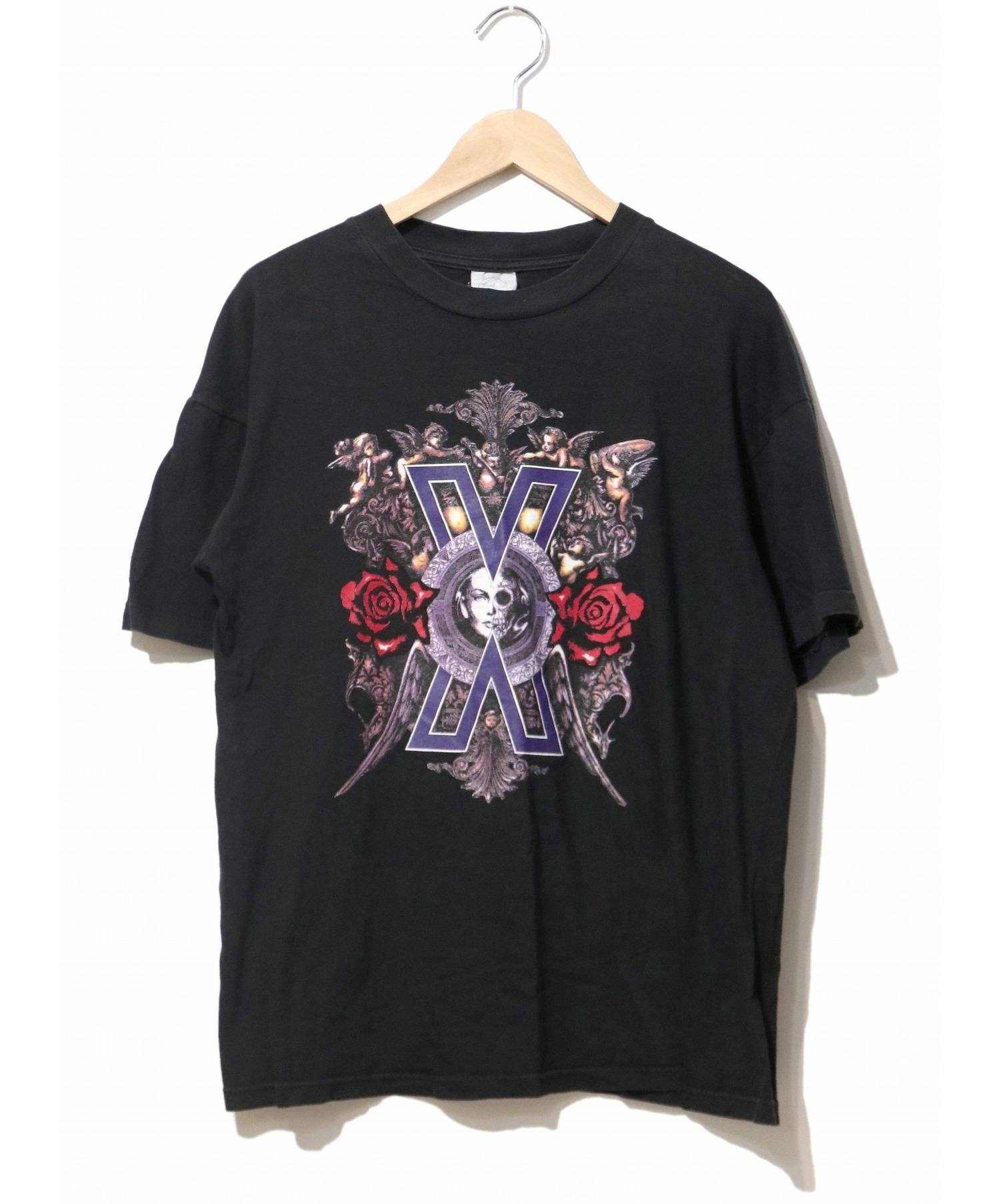 中古 古着通販 X Japan エックスジャパン 90 Sバンドtシャツ ブラック サイズ L 91年ツアー Staff X Lapan前身 X時代 Violence In Jealousy ブランド 古着通販 トレファク公式 Trefac Fashion