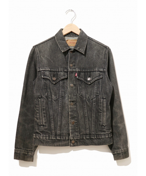 中古 古着通販 Levis リーバイス 古着 ヴィンテージデニムジャケット ブラック サイズ 16表記 レアブラック 0258 80 S ブランド 古着通販 トレファク公式 Trefac Fashion