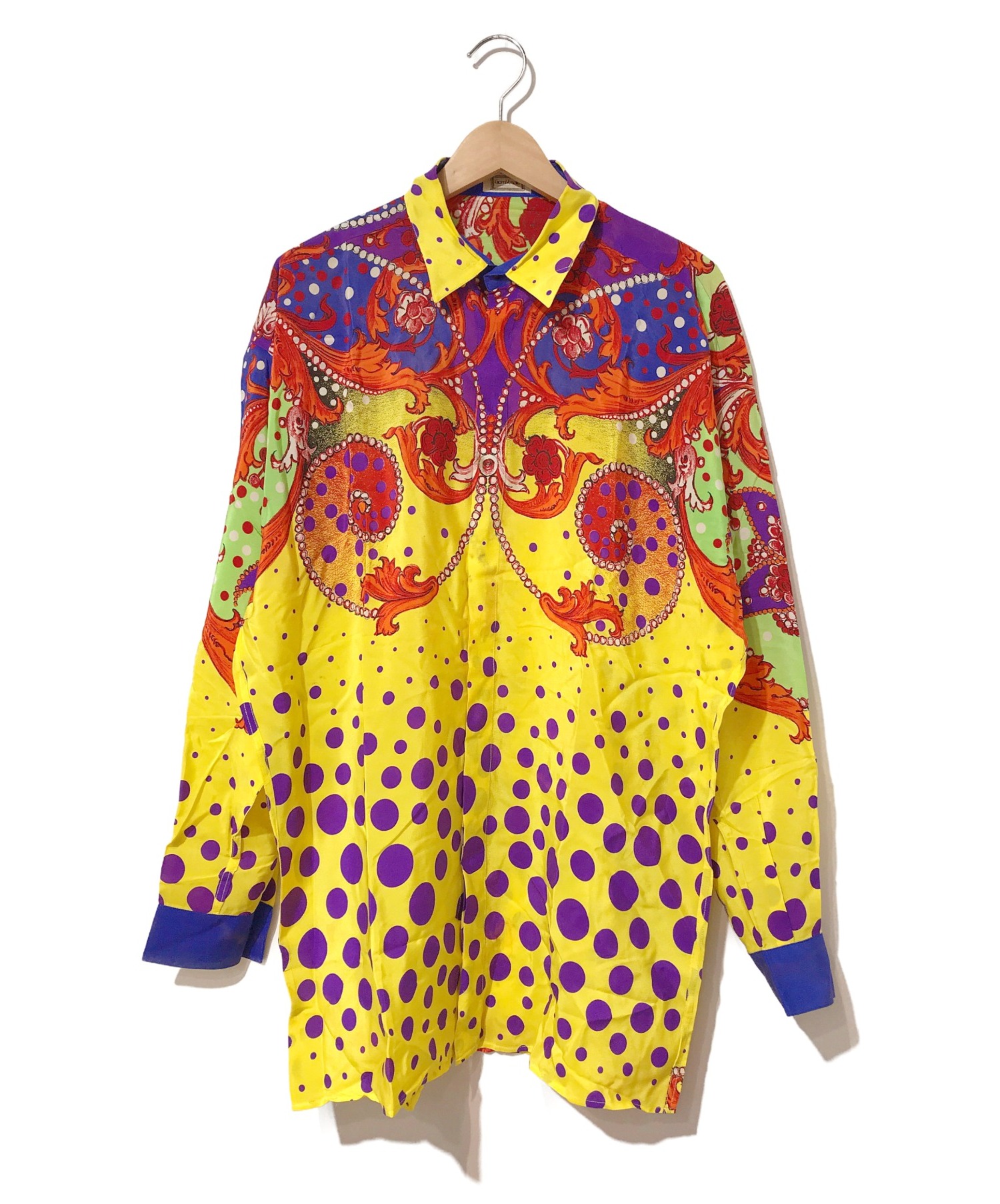 GIANNI VERSACE FLORAL COTTON SHIRT アーカイブ