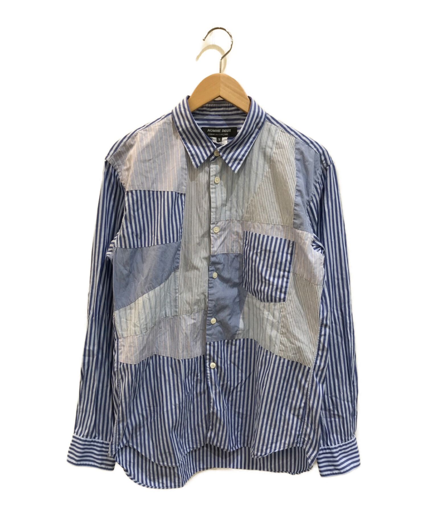 COMME des GARCONS SHIRT 19AW 花柄パッチワークシャツ