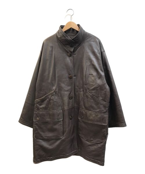 中古・古着通販】ISSEY MIYAKE (イッセイミヤケ) [OLD]レザーナイロン