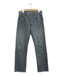 LEVI'S（リーバイス）の古着「先染めブラックデニムパンツ」｜グレー