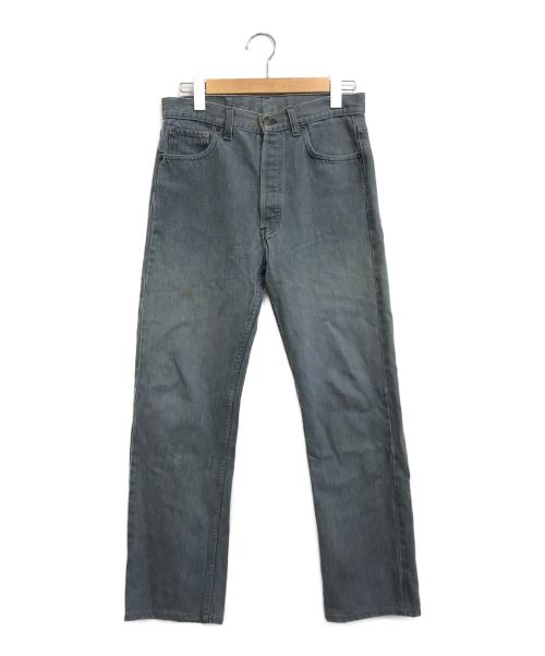 LEVI'S（リーバイス）LEVI'S (リーバイス) 先染めブラックデニムパンツ グレー サイズ:W30の古着・服飾アイテム