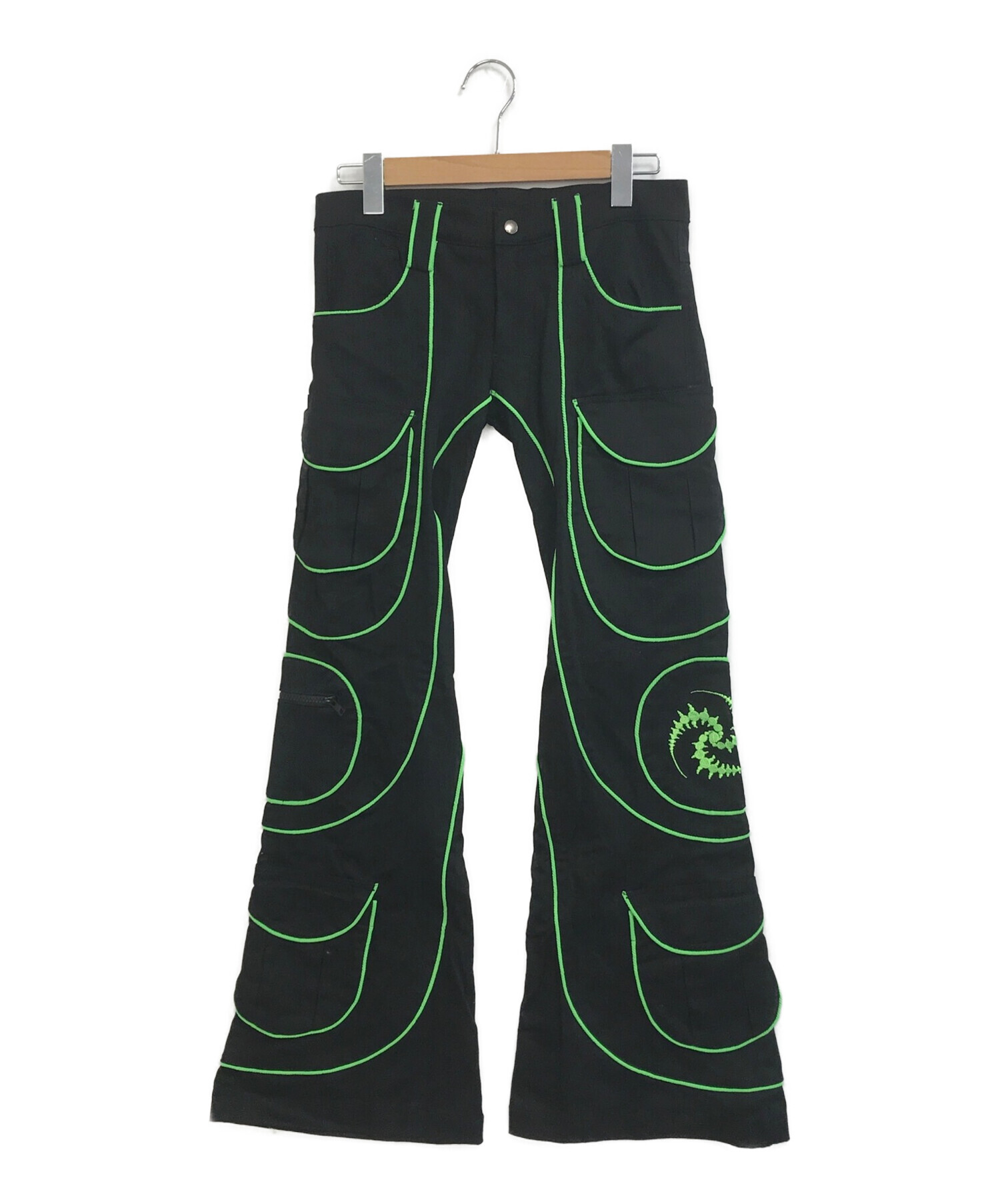 space tribe gimmick design pants