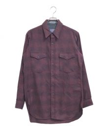 PENDLETON（ペンドルトン）の古着「[古着]ウールシャツ」｜ネイビー