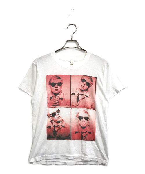 ANDY WARHOL（アンディウォーホル）ANDY WARHOL (アンディウォーフォール) [古着]アーティストTシャツ ホワイト サイズ:Mの古着・服飾アイテム