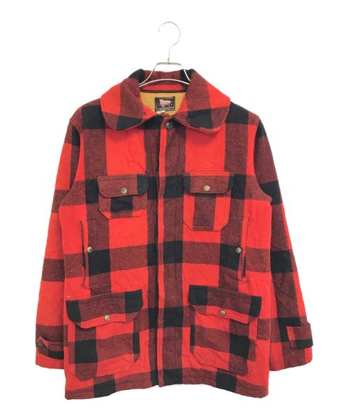 WOOLRICH（ウールリッチ）WOOLRICH (ウールリッチ) マッキーノジャケット レッド サイズ:38の古着・服飾アイテム