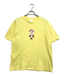 ANNA SUI×Hanes（アナスイ×ヘインズ）の古着「 [古着]プリントTシャツ」｜イエロー