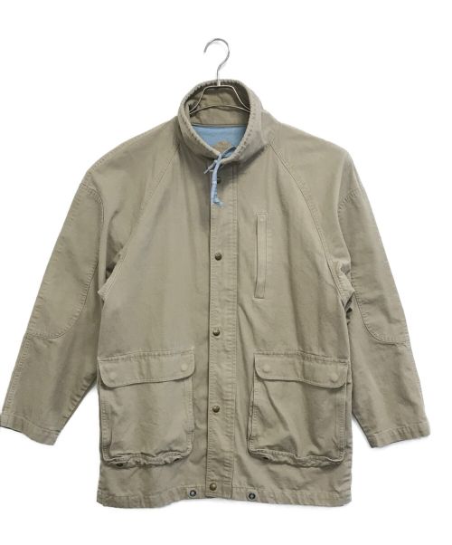 Eddie Bauer（エディーバウアー）Eddie Bauer (エディーバウアー) [古着]ダックフィールドジャケット ベージュ サイズ:Sの古着・服飾アイテム