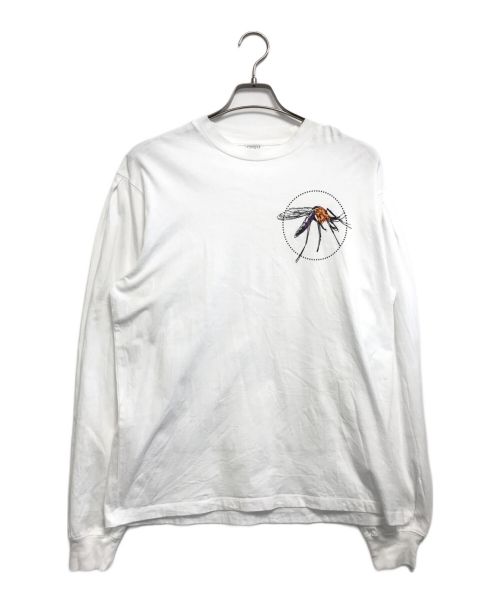 Random Identities（ランダムアイデンティティーズ）random identities (ランダムアイデンティティーズ) LONG SLEEVE MOSQUITO TEE ホワイト サイズ:Ｍの古着・服飾アイテム