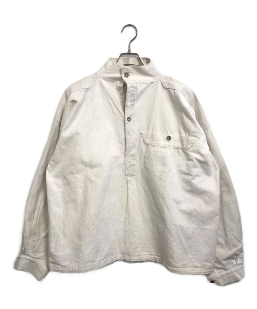 VINTAGE MILITARY（ヴィンテージ ミリタリー）VINTAGE MILITARY (ヴィンテージ ミリタリー) [古着]ボージョンスモック アイボリー サイズ:表記なしの古着・服飾アイテム