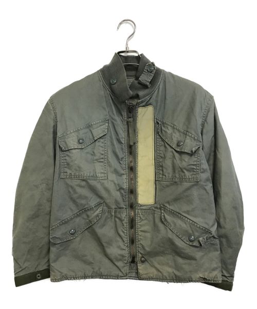 VINTAGE MILITARY（ヴィンテージ ミリタリー）VINTAGE MILITARY (ヴィンテージ ミリタリー) [古着]70s US AIR FORCE フライトジャケット グリーン サイズ:Sの古着・服飾アイテム