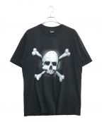ラップTシャツラップTシャツ）の古着「[古着]HIPHOP CYPRESS HILL Skull & Bones Tシャツ」｜ブラック