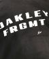 中古・古着 OAKLEY (オークリー) FRAGMENT DESIGN (フラグメント デザイン) プルオーバーパーカー ブラック サイズ:L：6000円