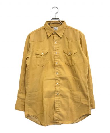 【中古・古着通販】Wrangler (ラングラー) 60'sウエスタンシャツ