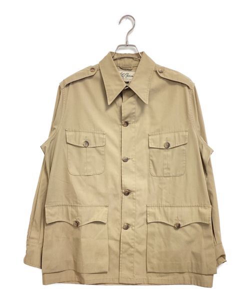 L.L.Bean（エルエルビーン）L.L.Bean (エルエルビーン)  [古着]サファリジャケット カーキ サイズ:40の古着・服飾アイテム