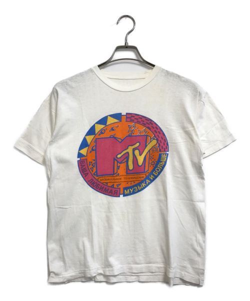 MTV（エムティービー）MTV (エムティービー)  [古着]Tシャツ ホワイト サイズ:表記なしの古着・服飾アイテム