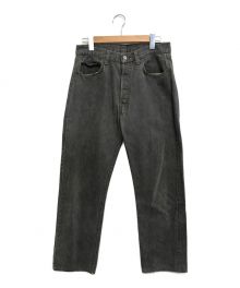 LEVI'S（リーバイス）の古着「[古着]90's先染めブラックデニムパンツ」｜グレー