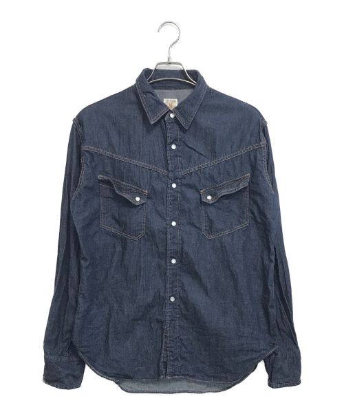 TCB jeans（ティーシービー ジーンズ）TCB jeans (ティーシービー ジーンズ) ウエスタンデニムシャツ インディゴ サイズ:表記なしの古着・服飾アイテム