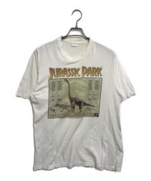 ムービーTシャツ（ムービーTシャツ）の古着「[古着]JURASSIC PARK(ジュラシック・パーク) ムービーＴシャツ」｜ホワイト