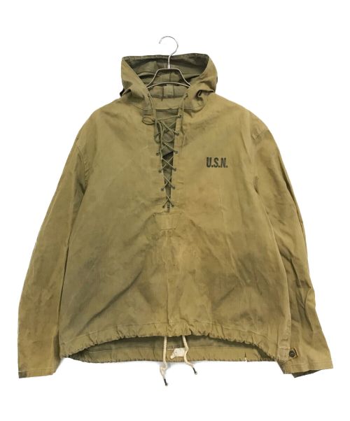 VINTAGE MILITARY（ヴィンテージ ミリタリー）VINTAGE MILITARY (ヴィンテージ ミリタリー) [古着]レインパーカー ブラウン サイズ:Lの古着・服飾アイテム