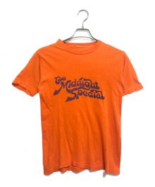 シネマtシャツ（シネマｔシャツ）の古着「70sTHE MIDNIGHT SPECIAL(ミッドナイトスペシャル) シネマTシャツ」｜オレンジ