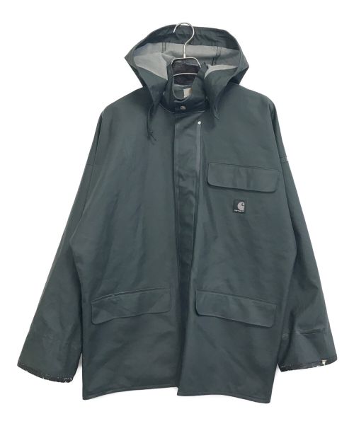 CarHartt（カーハート）CarHartt (カーハート) PVCレインコート ブラック サイズ:Mの古着・服飾アイテム