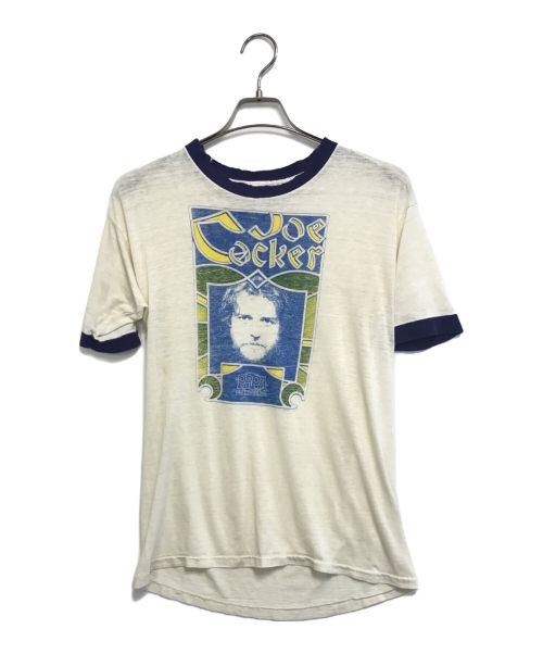 アーティストTシャツ（アーティストTシャツ）アーティストTシャツ (アーティストTシャツ) Joe Cocker(ジョー クッカー)Tシャツ ホワイト サイズ:表記なしの古着・服飾アイテム