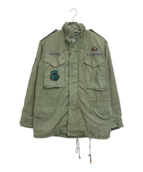 VINTAGE MILITARY（ヴィンテージ ミリタリー）VINTAGE MILITARY (ヴィンテージ ミリタリー) US ARMY M65フィールドジャケット カーキ サイズ:SMALL-SHORTの古着・服飾アイテム